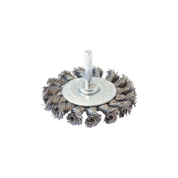 Inox Spazzole circolari con gambo a mazzetti ritorti 19030075