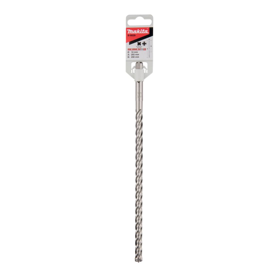Punta SDS-PLUS Nemesis II B-58229 10x265mm • Utile 200mm