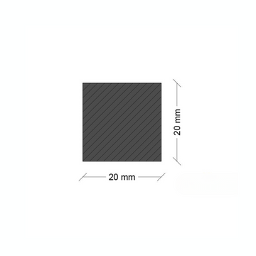 Ferro Quadro MM 20