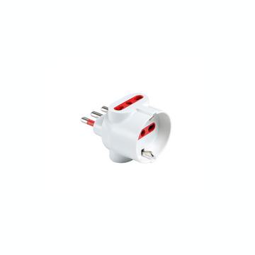 Adattatore triplo 16A 250V