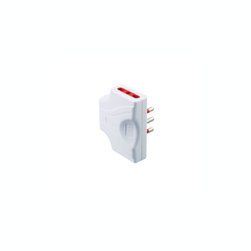 Adattatore triplo extrapiatto 16A 250V BI