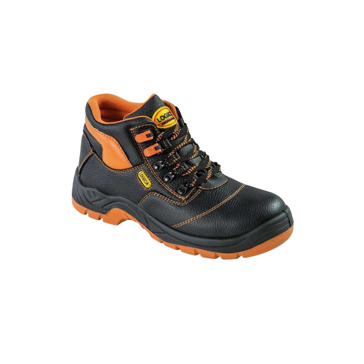 Logica Scarpa Alta Pelle Nera Lam.Tessile S3 S32/K