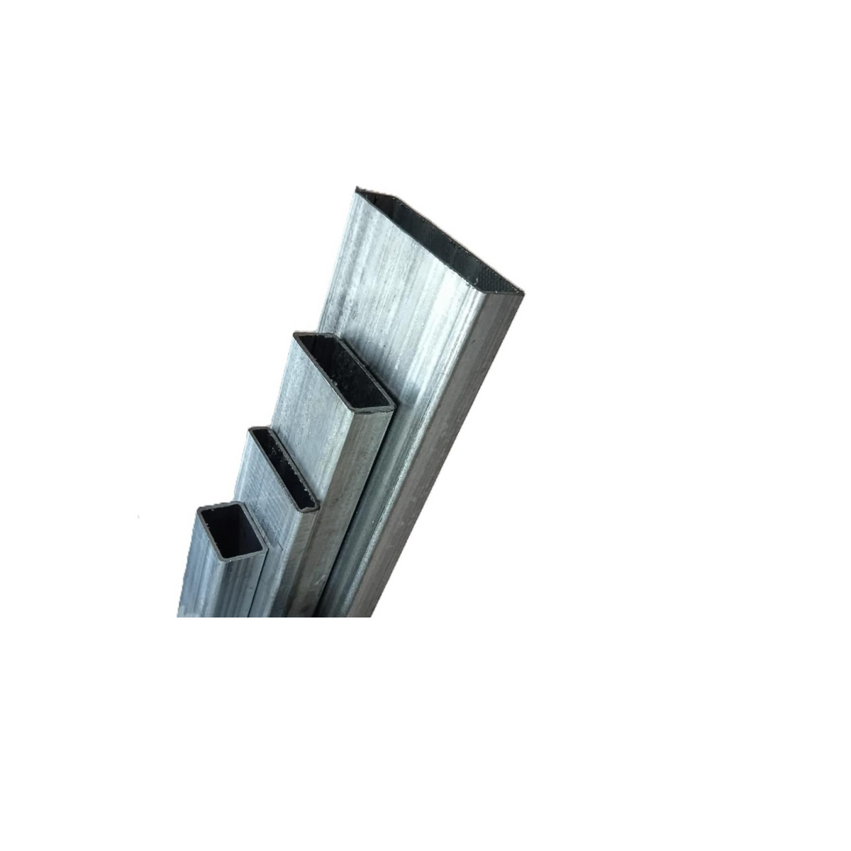 Tubolare Rettangolare 50x10 - Nero S235JR / Zincato DX51D - Profilato metallico per carpenteria e strutture