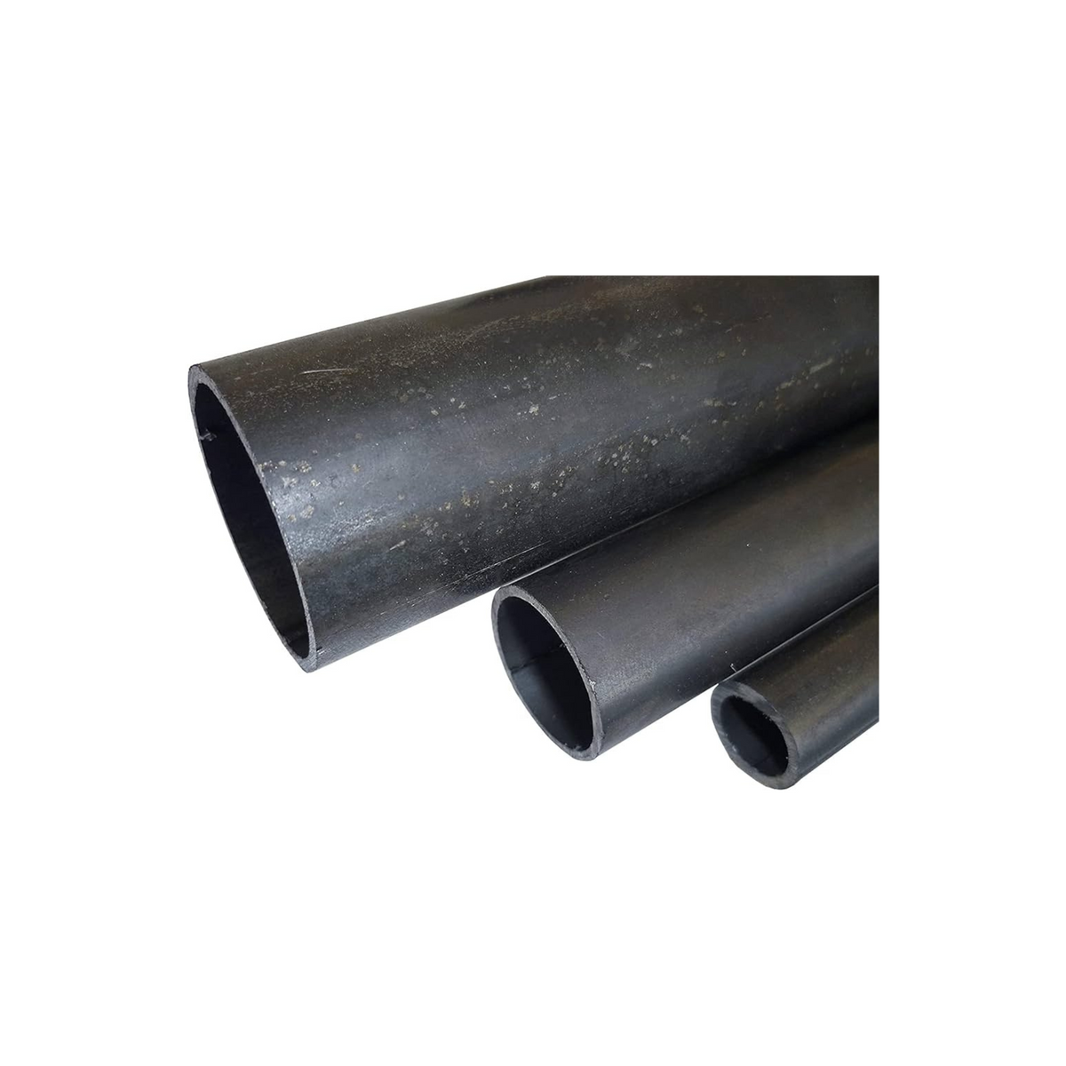 Tubo Tondo 40 - Nero qualità S235JR e Zincato qualità DX51D - Profilato metallico per carpenteria e strutture