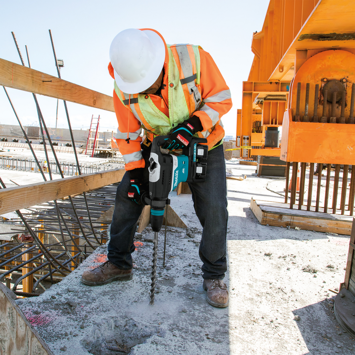 Martello rotativo Makita LXT ® DHR400ZKUN