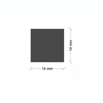 Ferro Quadro MM 14