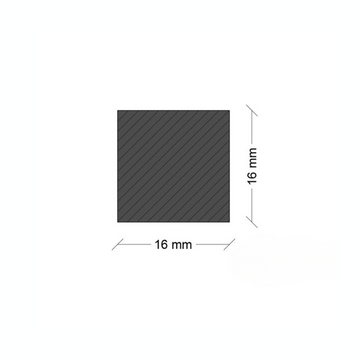 Ferro Quadro MM 16