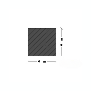 Ferro Quadro MM 6