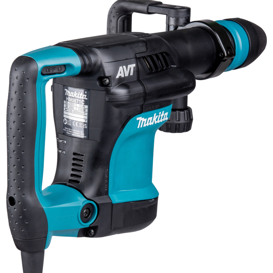 Makita HM0871C Martello Demolitore 1110W SDS-MAX 8,1J Valigetta di trasporto