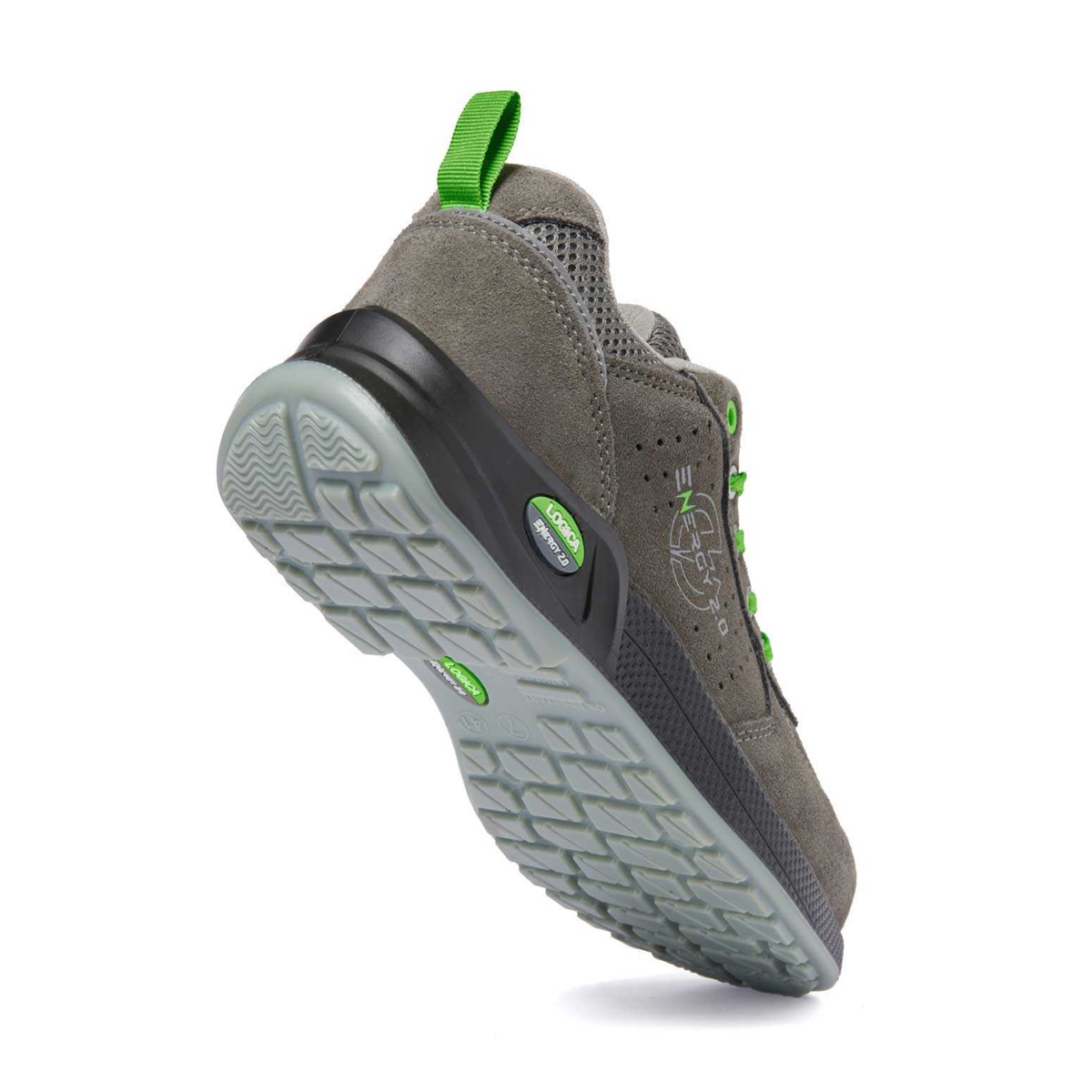 Logica Scarpe Antinfortunistica Bassa OASI : S1PS  GRIGIA Traspirante Linea Energy 2.0