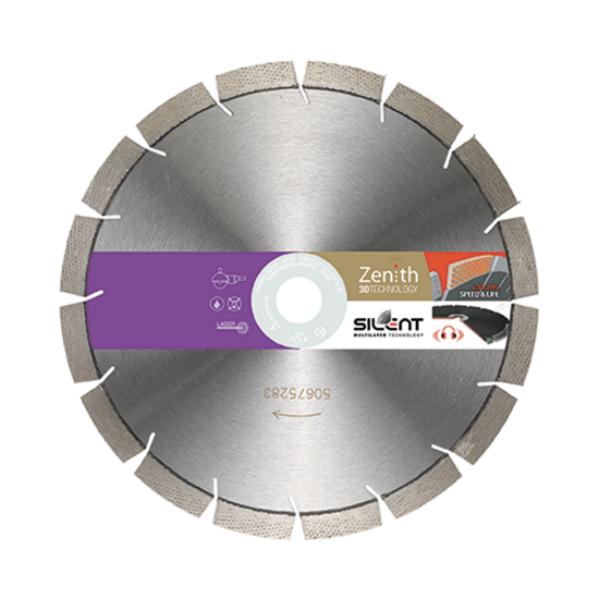 DISCO ZENITH 3D F-LGS-SIL 230X22,2