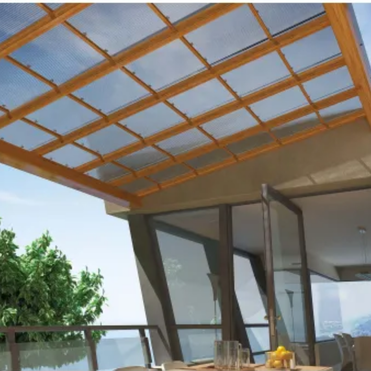 Lastra in policarbonato Alveolare