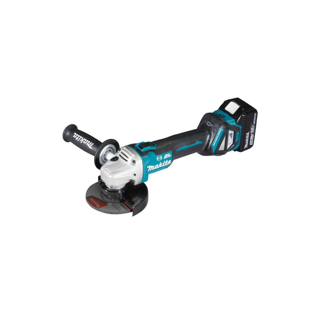 Smerigliatrice Makita DGA513RTJ 18V 5Ah - 125mm