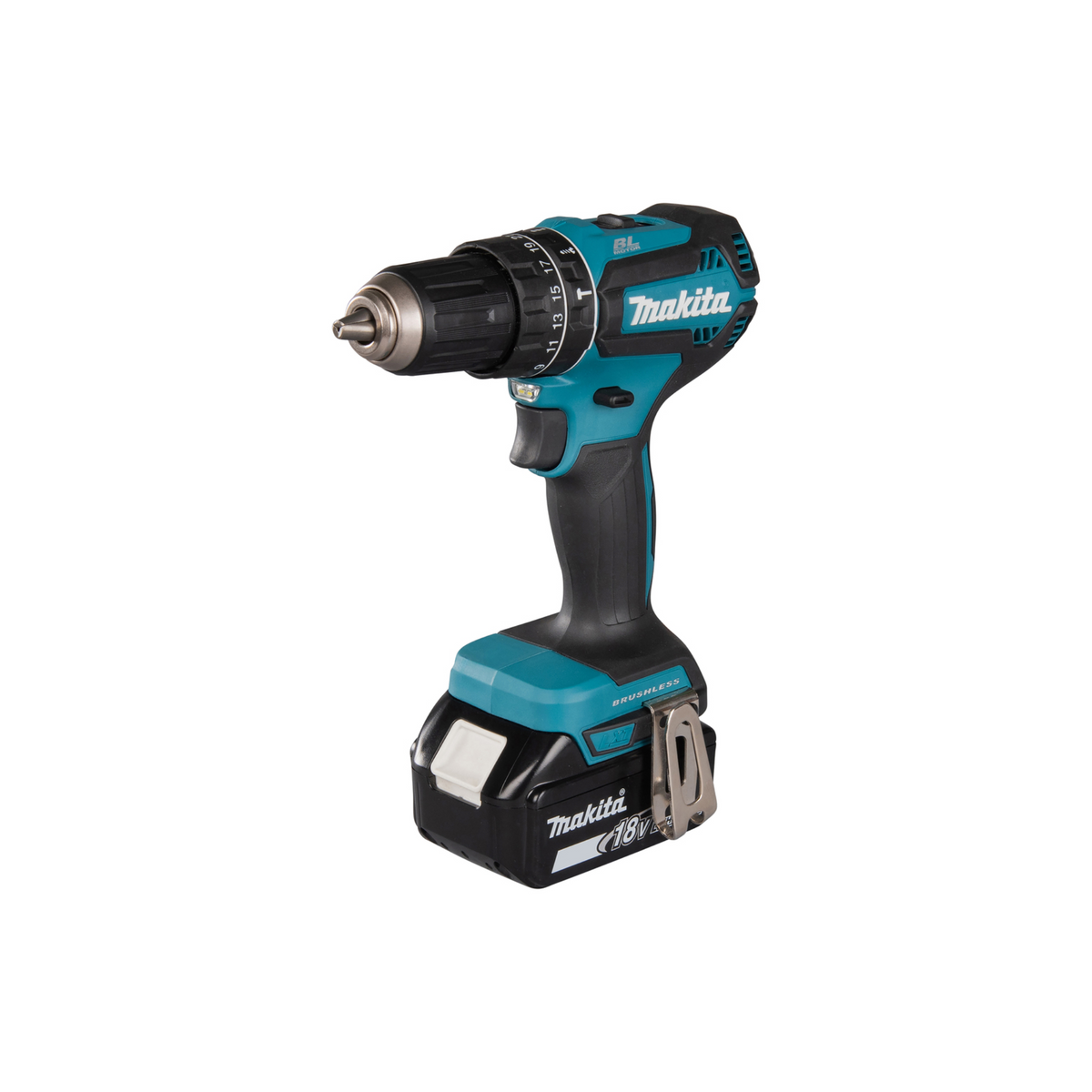 Trapano avvitatore Makita con percussione LXT ® DHP485RF3J