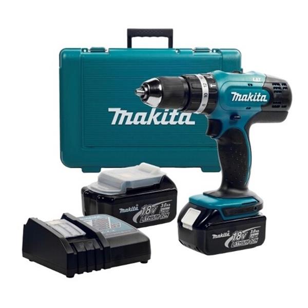 Trapano avvitatore con percussione Makita LXT ® DHP453RFE