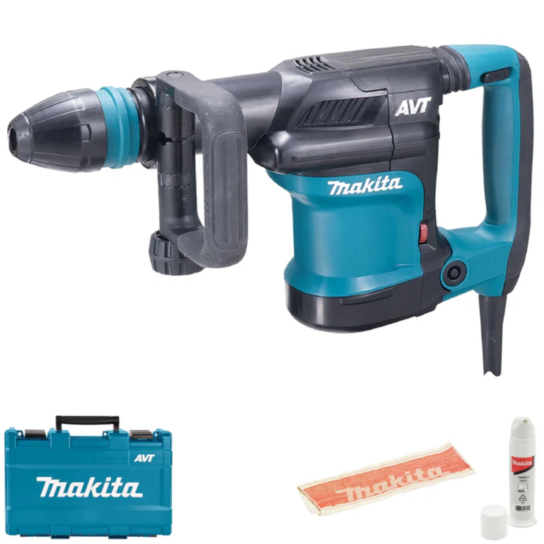 Makita HM0871C Martello Demolitore 1110W SDS-MAX 8,1J Valigetta di trasporto