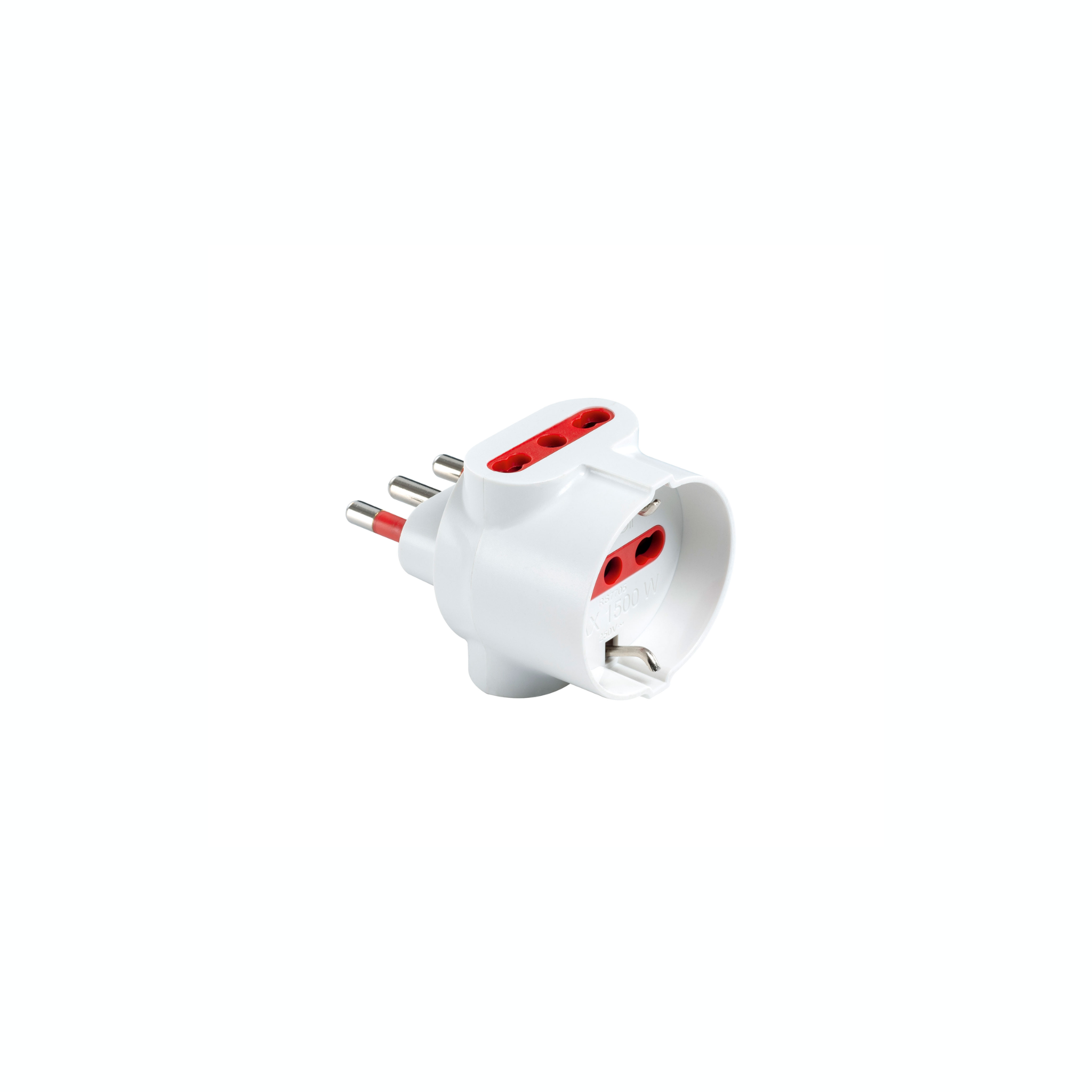 Adattatore triplo 16A 250V
