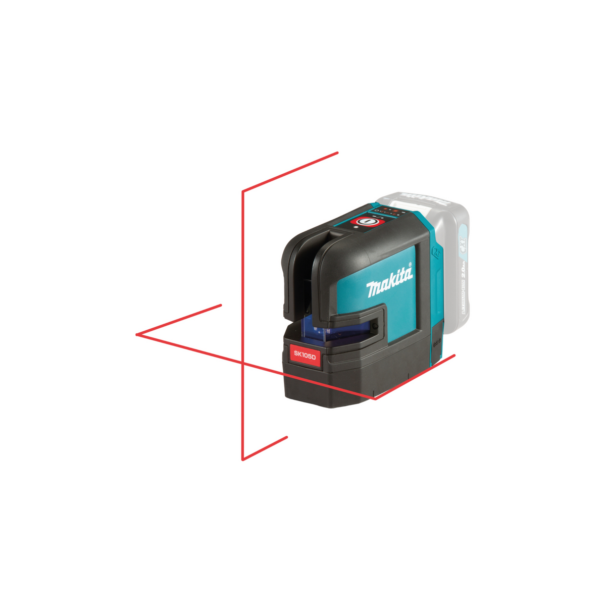 Tracciatore laser Makita CXT ® SK105DZ + Treppiedi Makita 1.5 M PER TRACCIATORI LASER