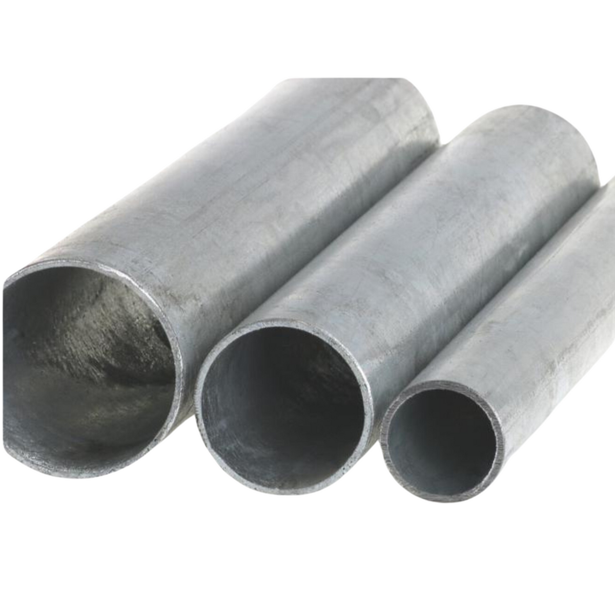 Tubo Tondo 40 - Nero qualità S235JR e Zincato qualità DX51D - Profilato metallico per carpenteria e strutture