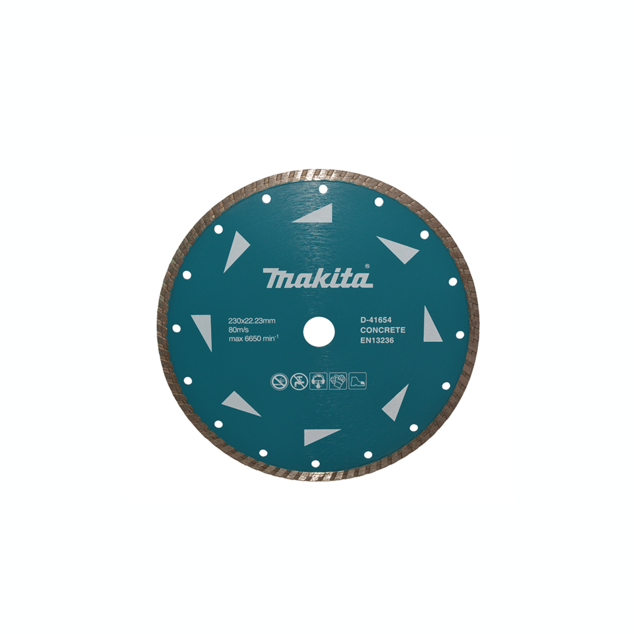 Makita Disco diamantato 230x22,23mm, a secco D-41654