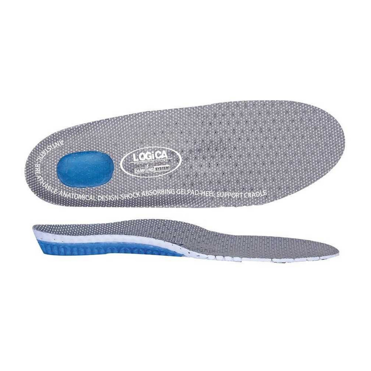 Logica Plantare anatomico in gel, traspirante, massimo comfort. Modello Gel