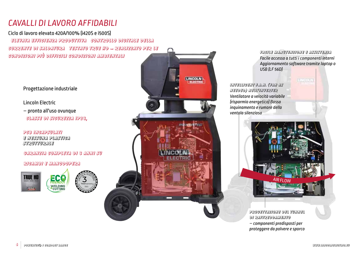 Saldatrice POWERTEC® i420S + LF-56D +K14199-PGW-5M+ FREEZCOOL + W10430-505-4M
