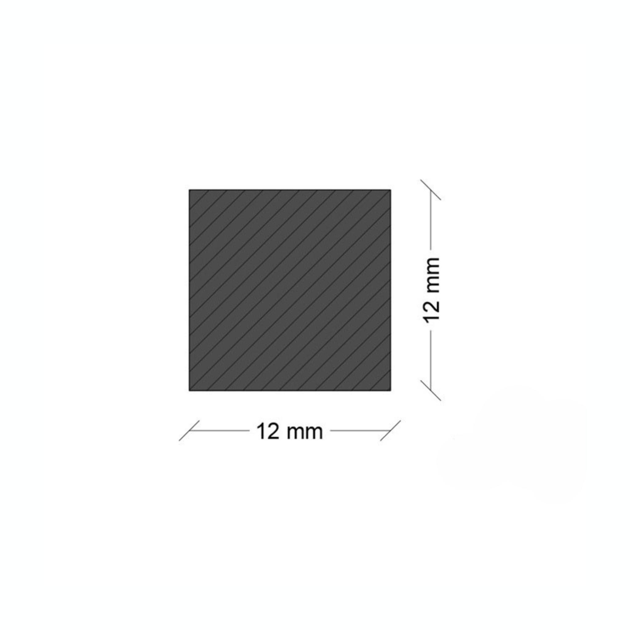 Ferro Quadro MM 12