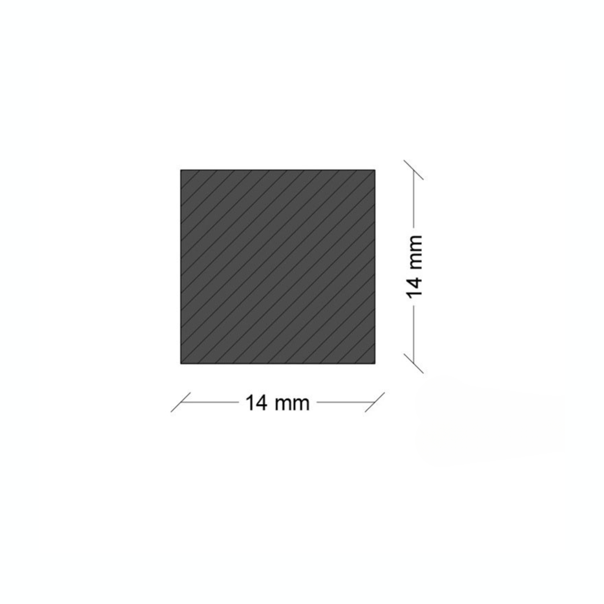 Ferro Quadro MM 14