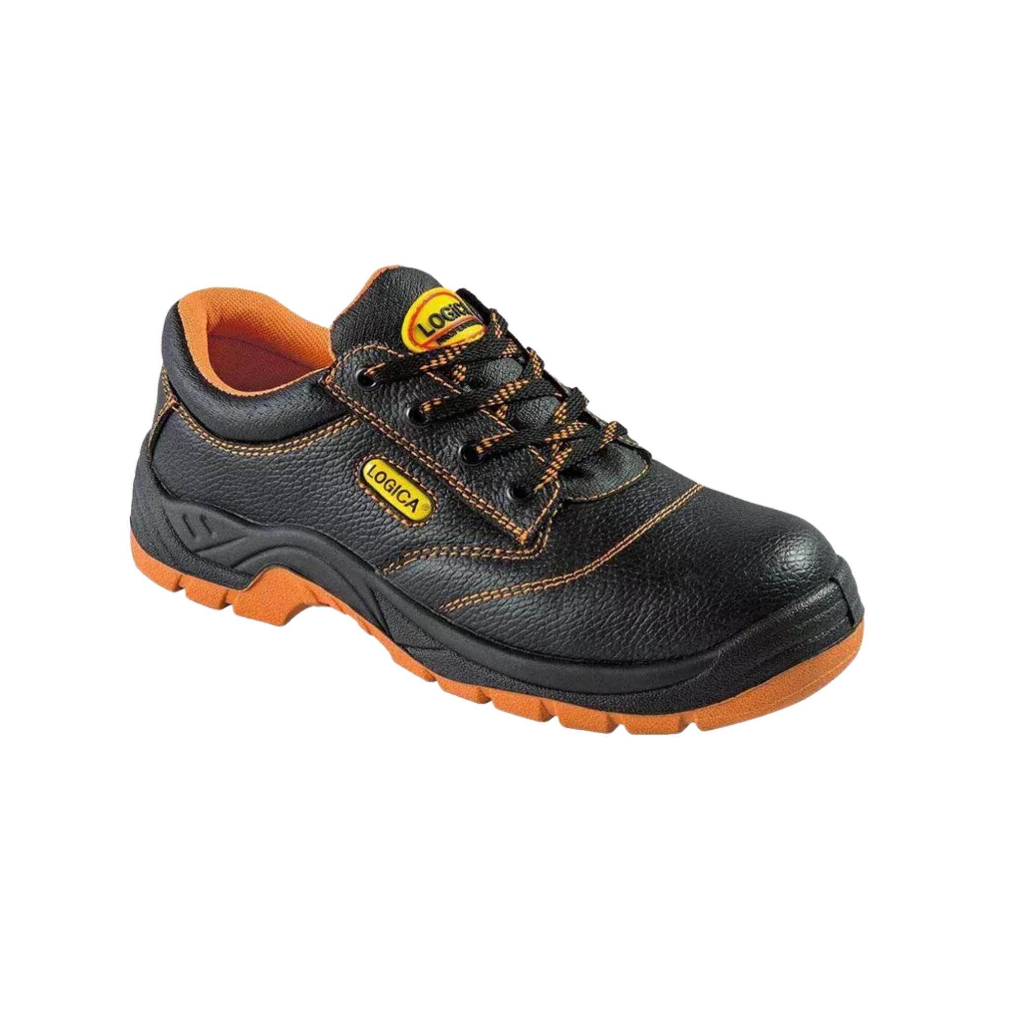 Scarpa Bassa Pelle Nera Lam.Tessile S3 S29/K