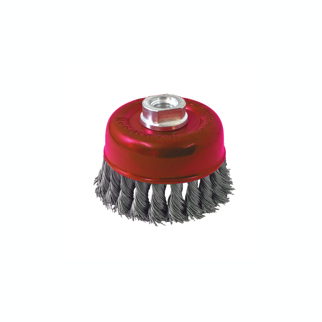 Inox Spazzole a tazza a mazzetti ritorti
